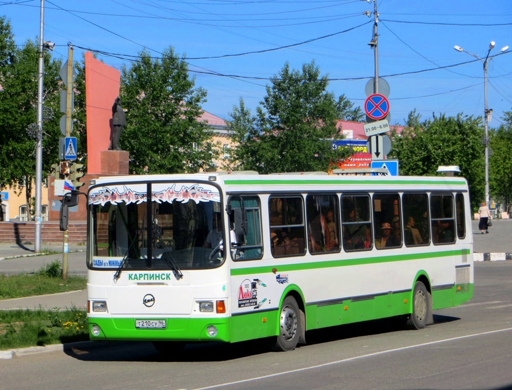 Свердловская область, ЛиАЗ-5256.35 № Т 210 СУ 96