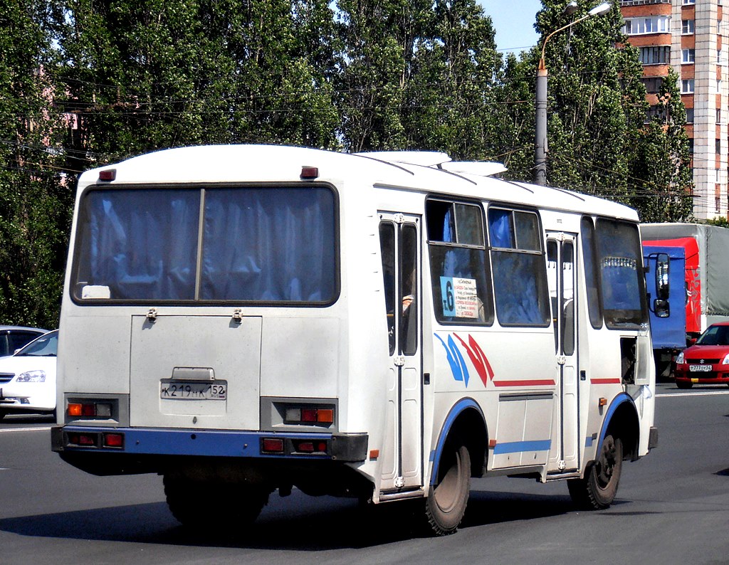 Нижегородская область, ПАЗ-32054 № К 219 НК 152