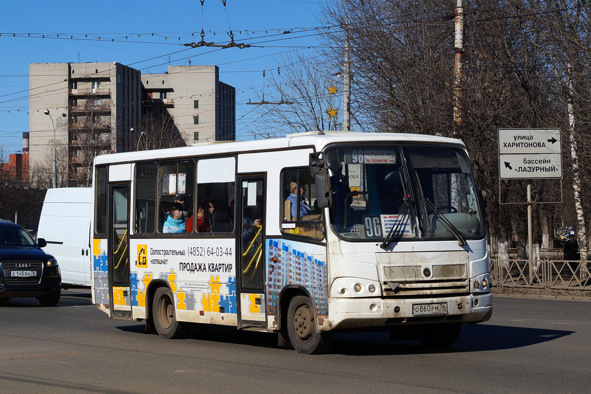 Ярославская область, ПАЗ-320402-03 № О 860 РМ 76