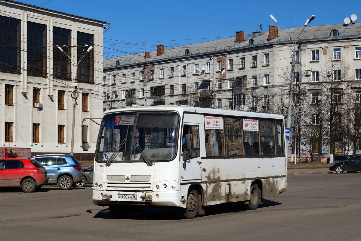 Ярославская область, ПАЗ-320402-03 № С 490 КМ 76