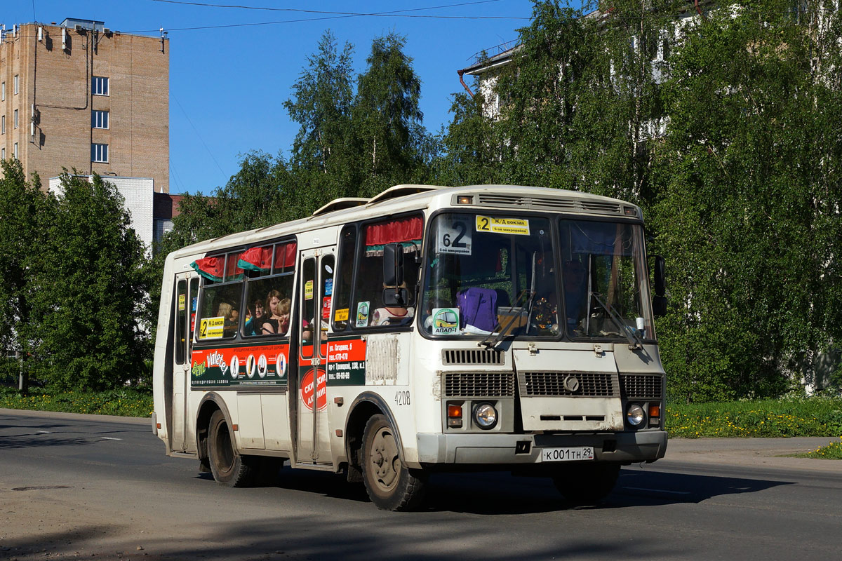 Архангельская область, ПАЗ-32054 № 4208