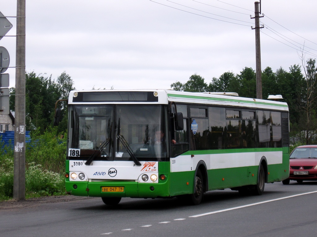 Санкт-Петербург, ЛиАЗ-5292.20 № 3380