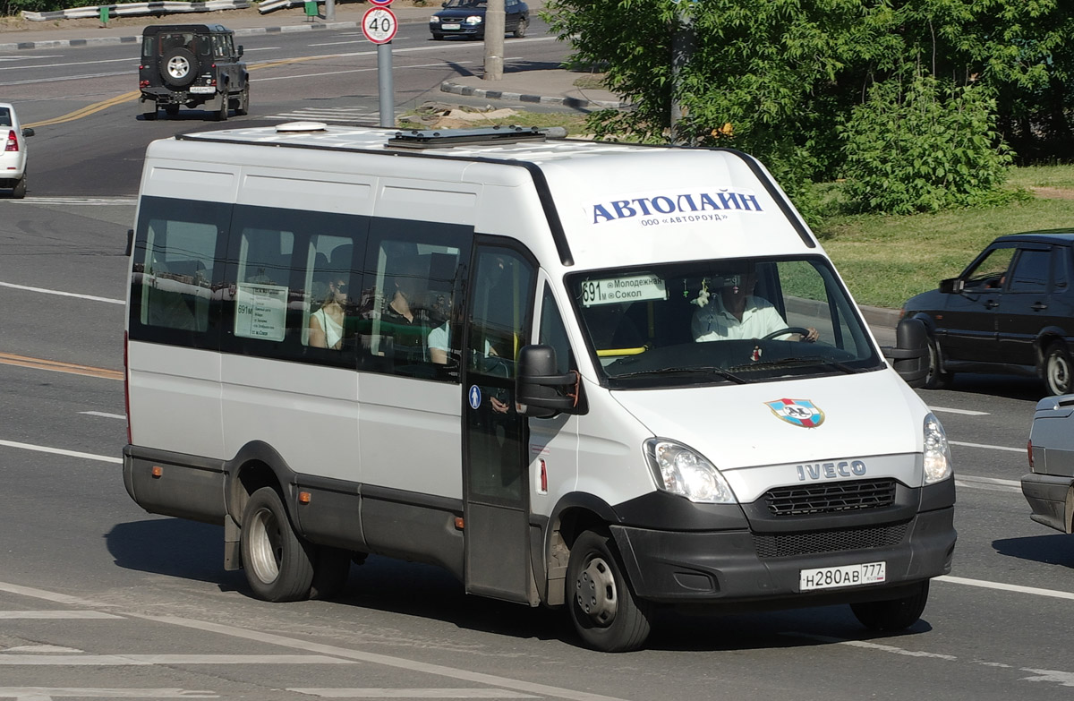 Москва, Нижегородец-2227UU (IVECO Daily) № Н 280 АВ 777