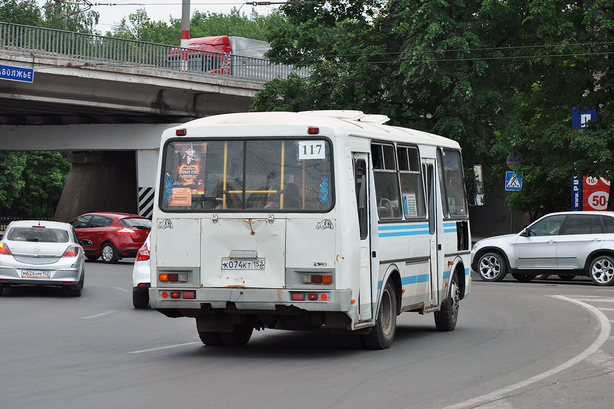 Нижегородская область, ПАЗ-32054 № К 074 КТ 152