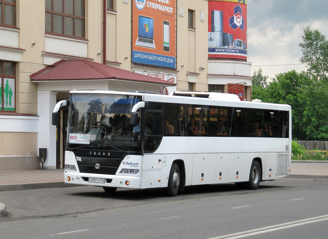 Ярославская область, ГолАЗ-525110-10 "Вояж" № Е 087 ТН 76