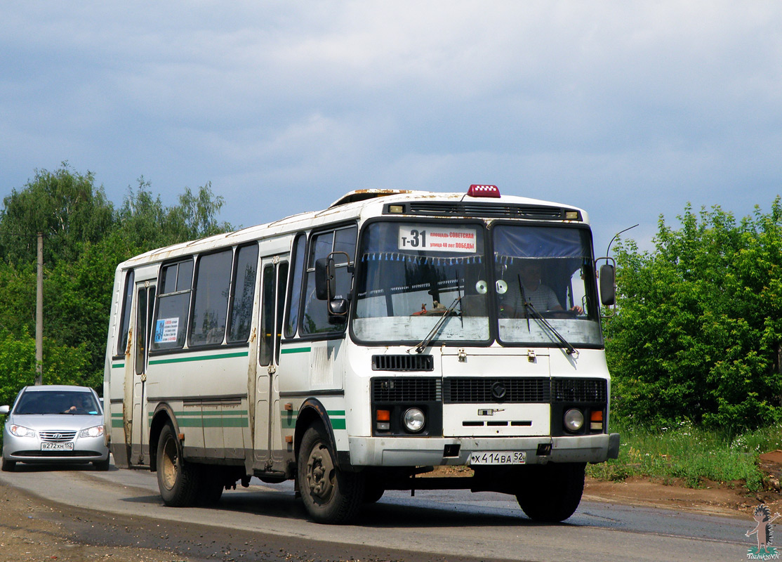 Nizhegorodskaya region, PAZ-4234 Nr. Х 414 ВА 52