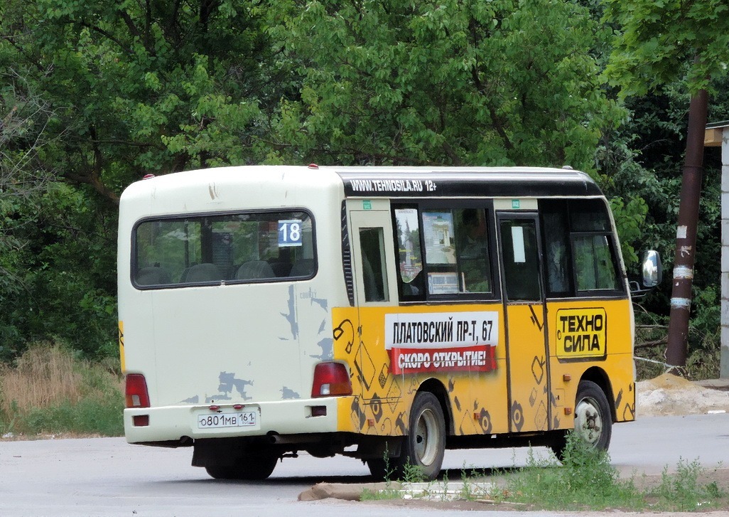 Ростовская область, Hyundai County SWB C08 (РЗГА) № О 801 МВ 161