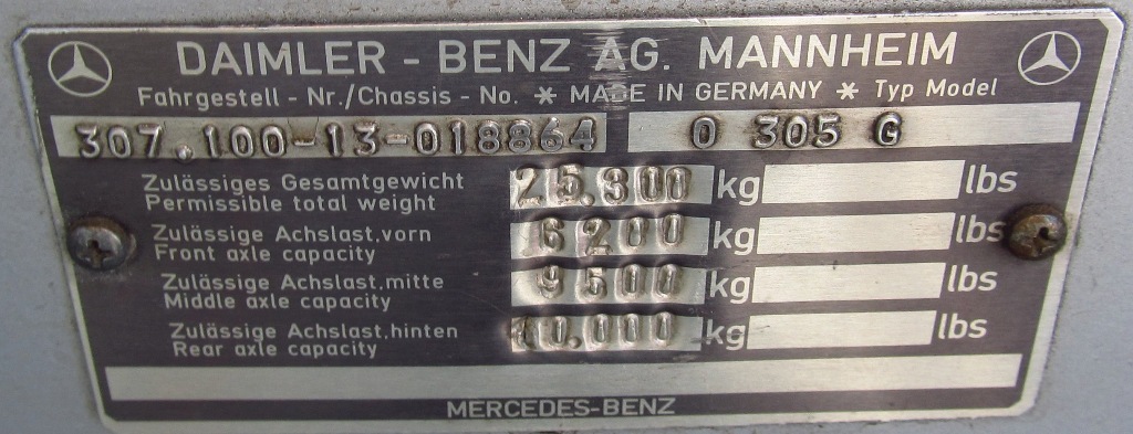 Brestská oblast, Mercedes-Benz O305G č. АЕ 3180