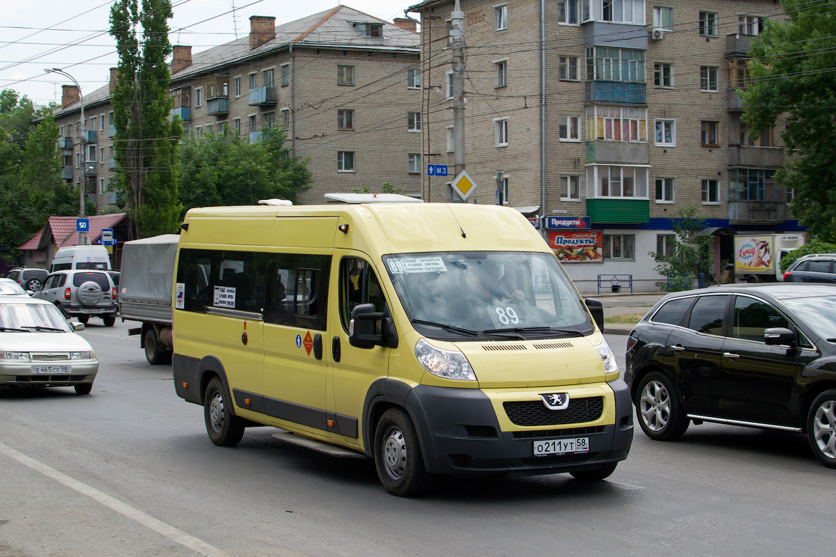 Пензенская область, Нижегородец-2227SK (Peugeot Boxer) № О 211 УТ 58