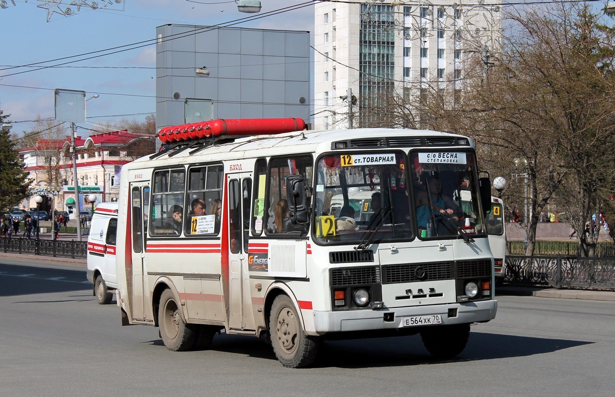 Томская область, ПАЗ-32054 № Е 564 ХК 70