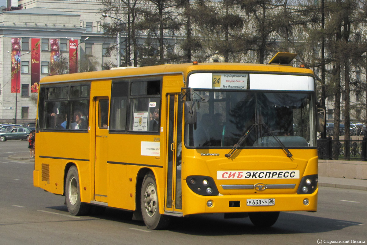 Иркутская область, Daewoo BS090 (СемАЗ) № Р 638 УУ 38