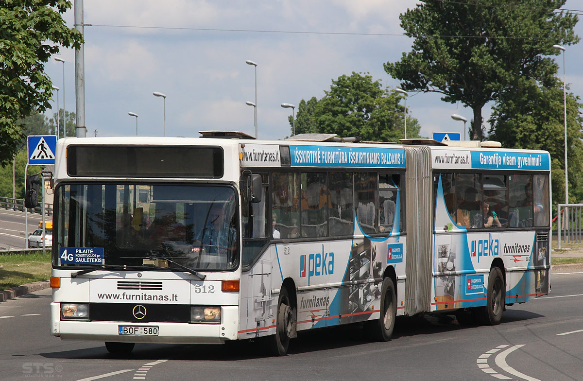 Литва, Mercedes-Benz O405GN № 512