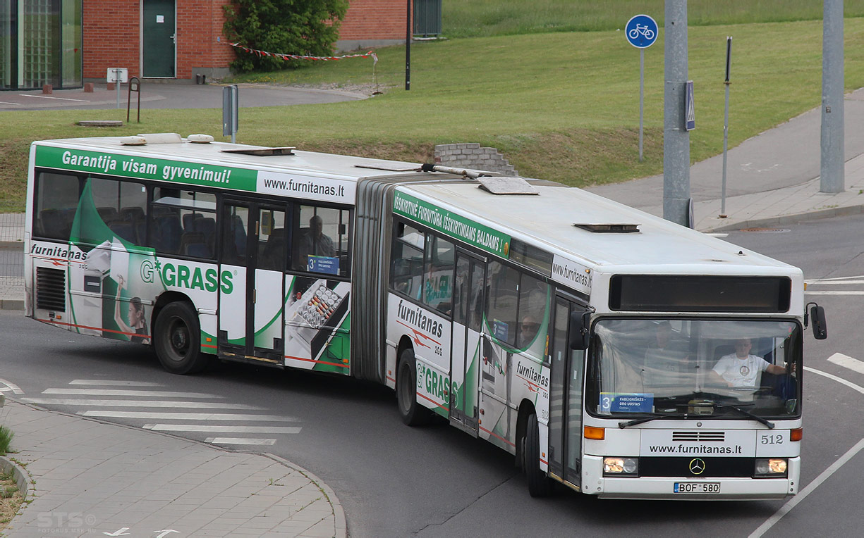 Литва, Mercedes-Benz O405GN № 512