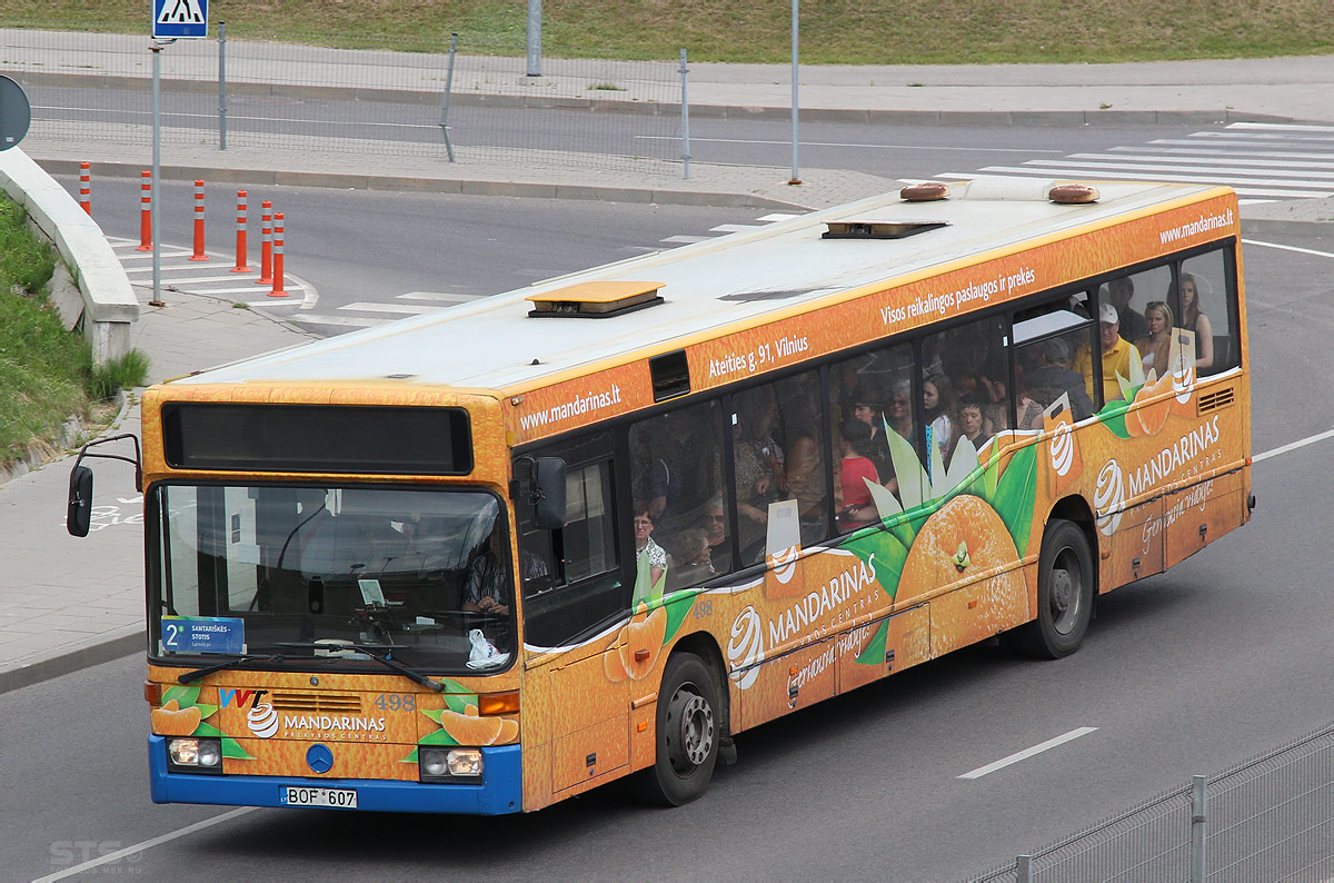 Литва, Mercedes-Benz O405N2 № 498