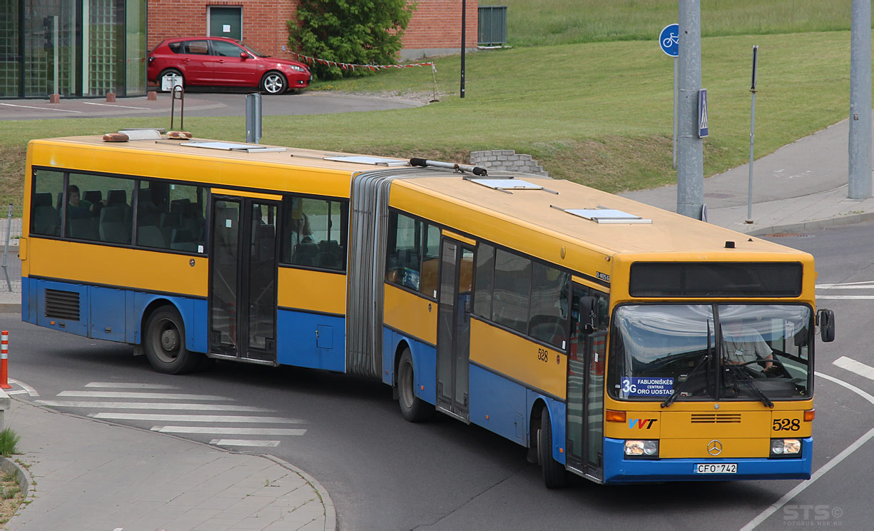 Литва, Mercedes-Benz O405G № 528