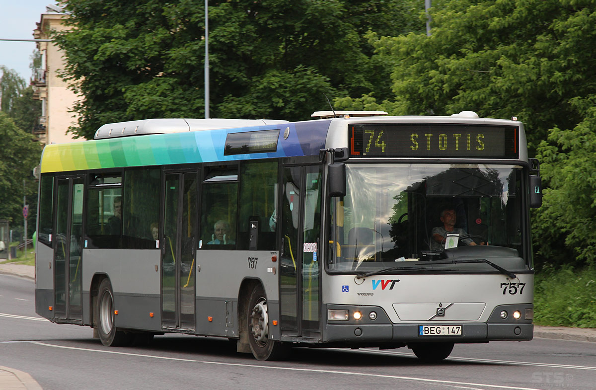 Литва, Volvo 7700 № 757