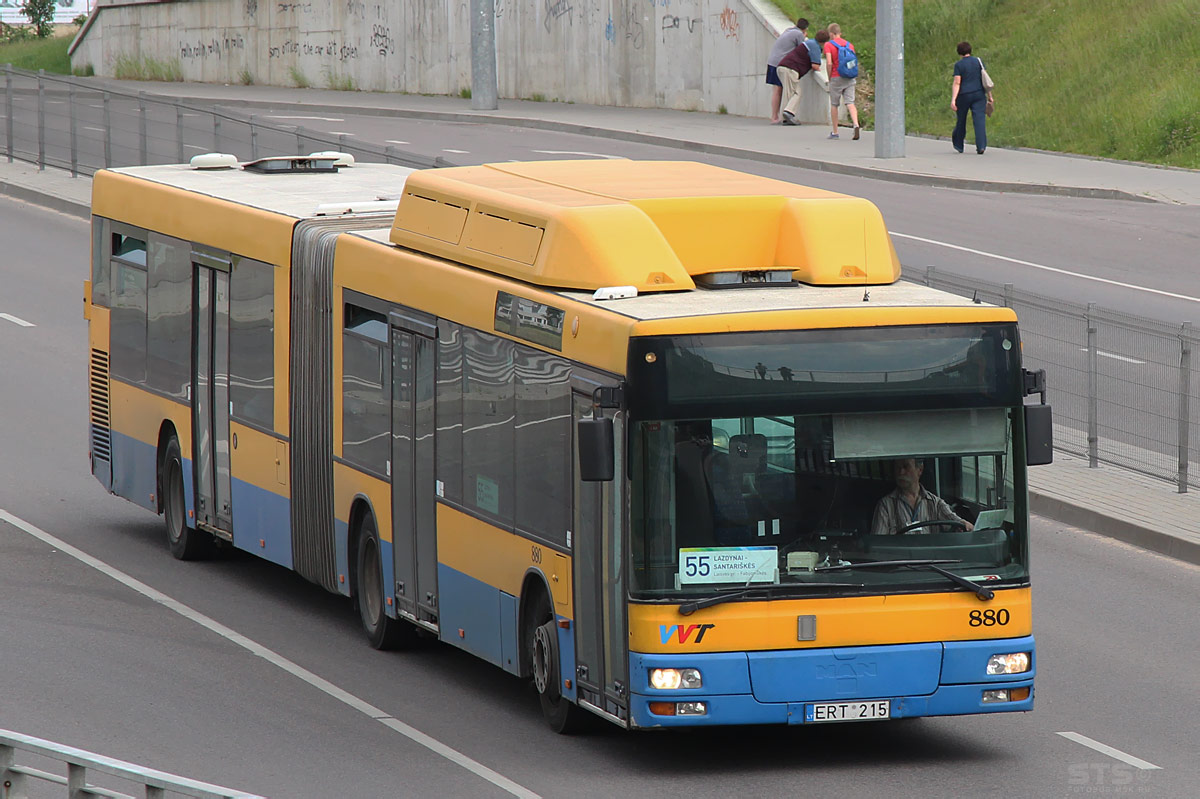 Литва, MAN A23 NG313 CNG № 880