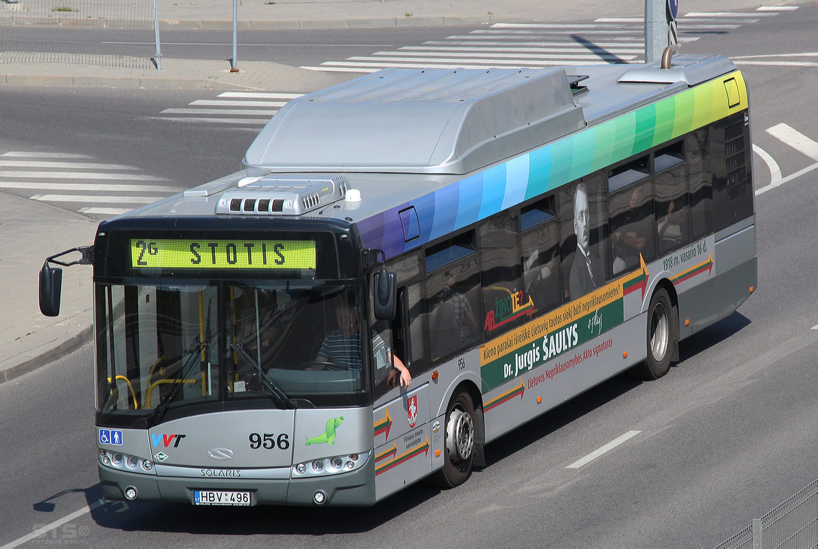 Литва, Solaris Urbino III 12 CNG № 956