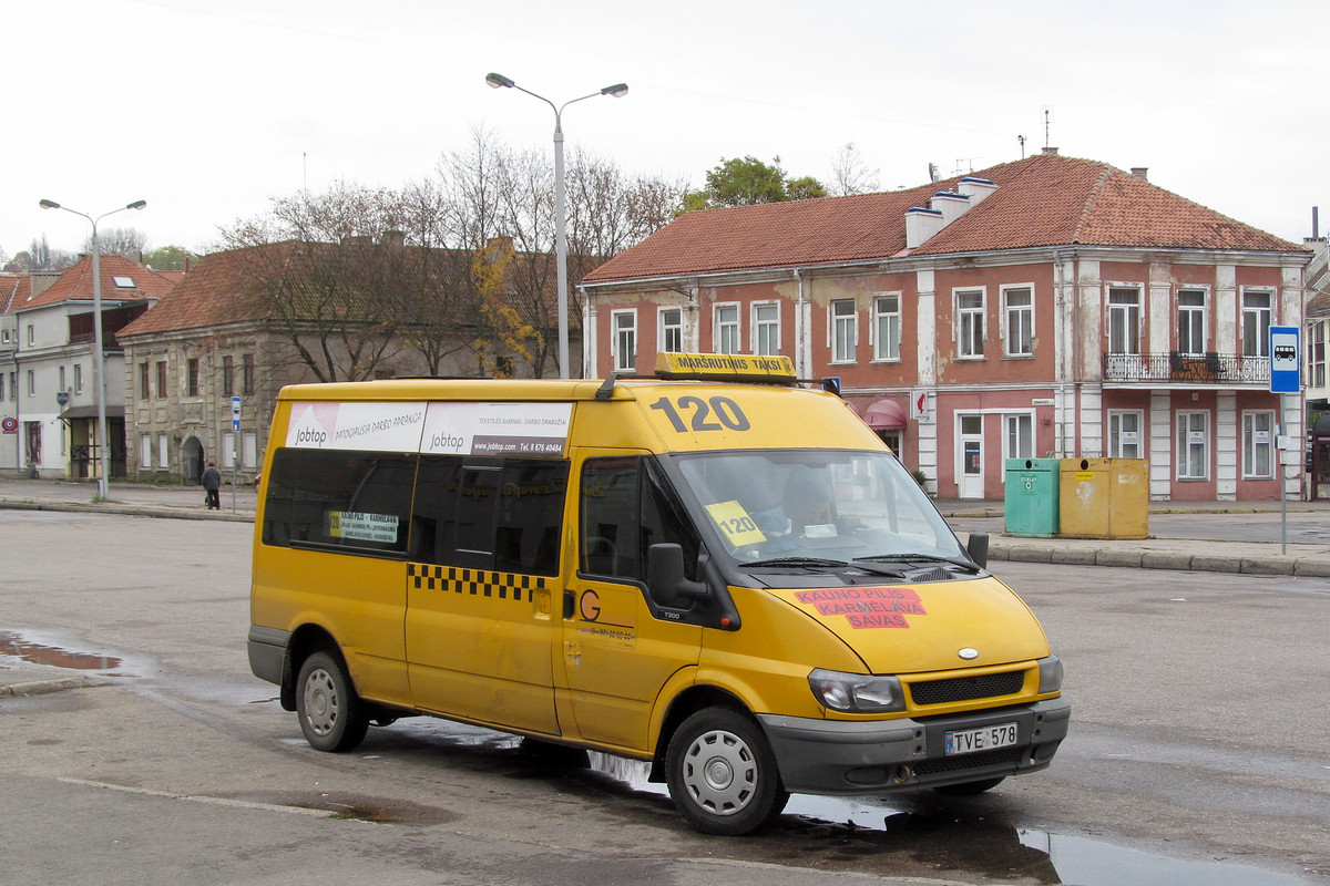 Литва, Ford Transit 75T300 № TVE 578