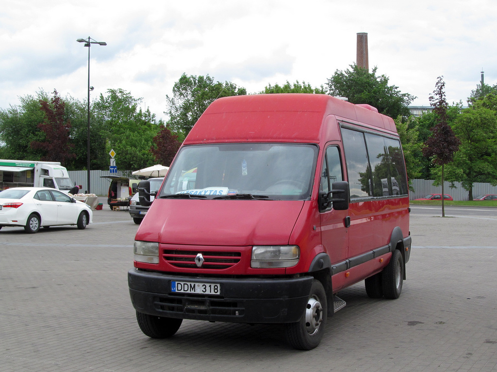 Litwa, Renault Mascott Nr DDM 318