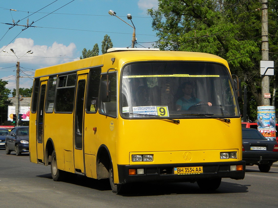 Одесская область, Богдан А091 № BH 3534 AA