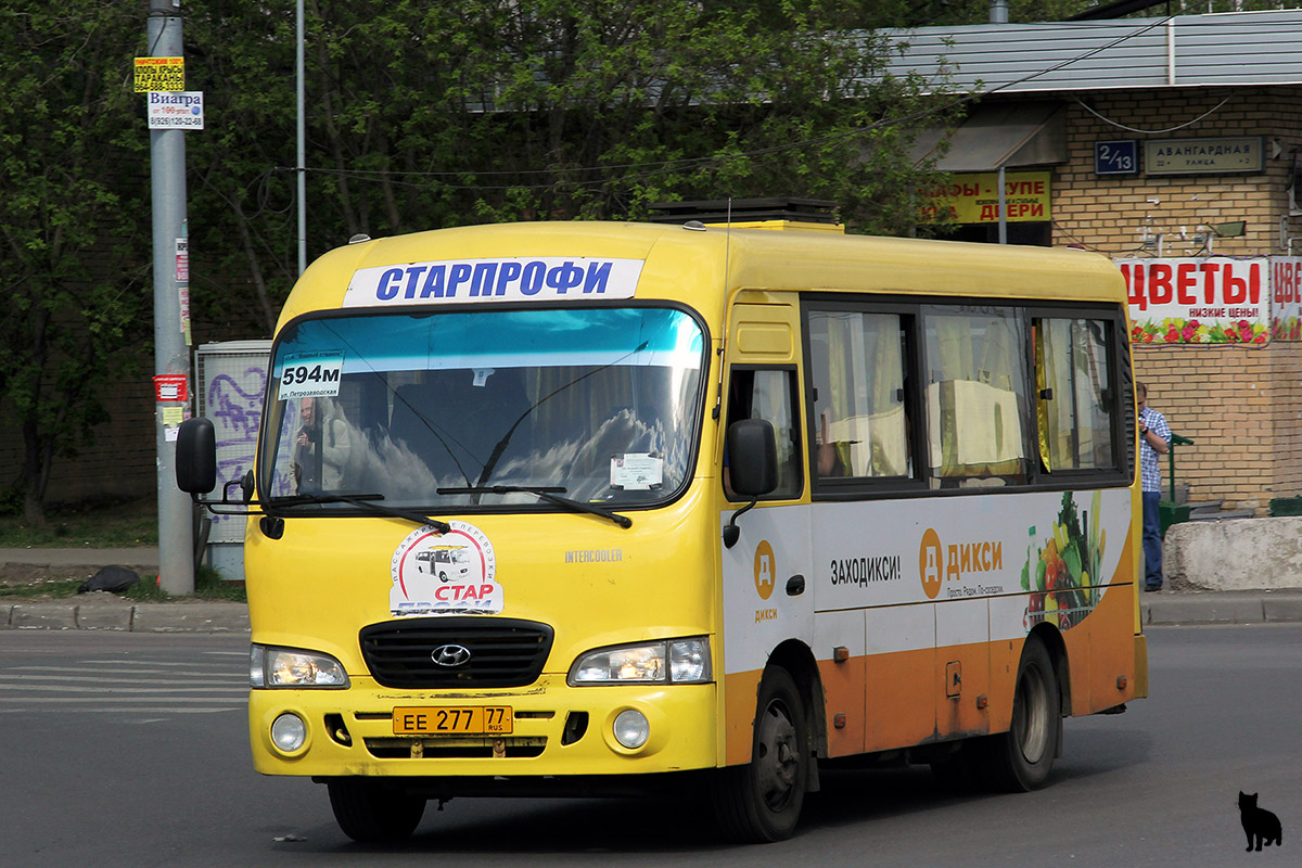 Москва, Hyundai County SWB C08 (ТагАЗ) № ЕЕ 277 77