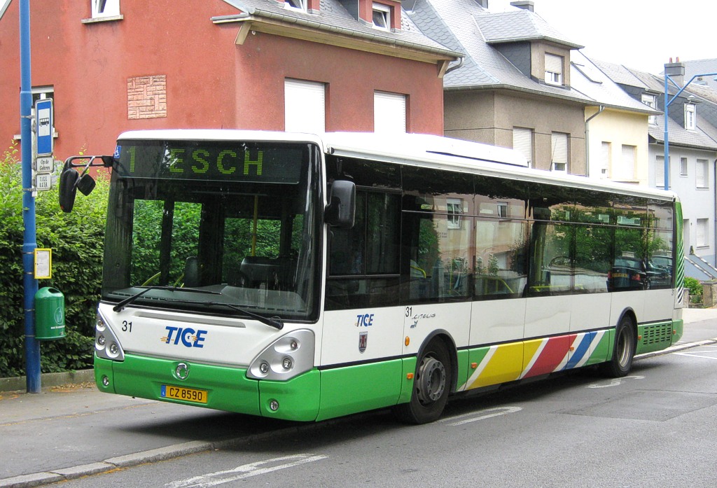 Lucembursko, Irisbus Citelis 12M č. 31