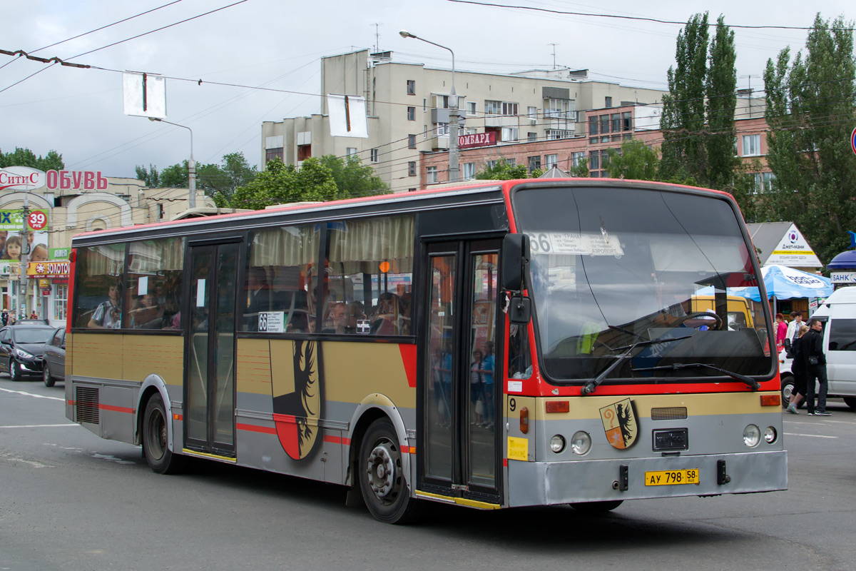 Пензенская область, Van Hool A600 № АУ 798 58