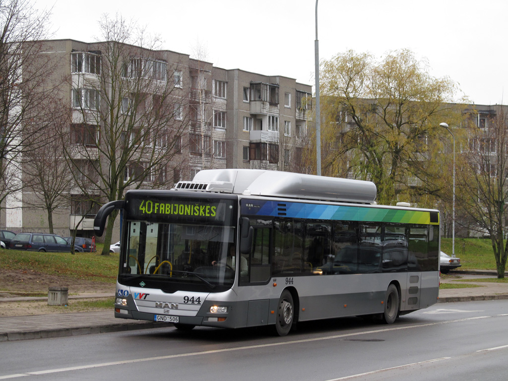 Литва, MAN A21 Lion's City NL273 CNG № 944