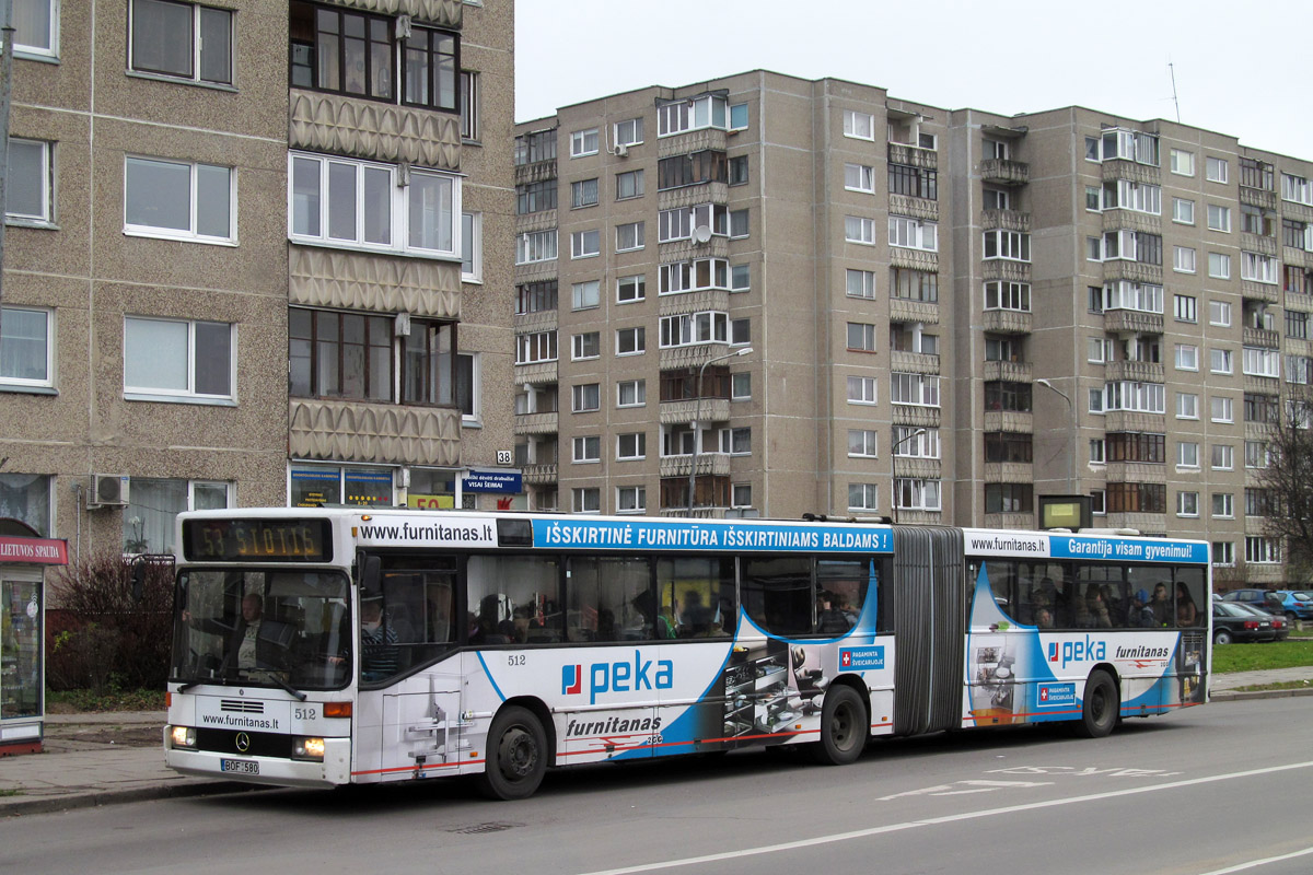 Литва, Mercedes-Benz O405GN № 512