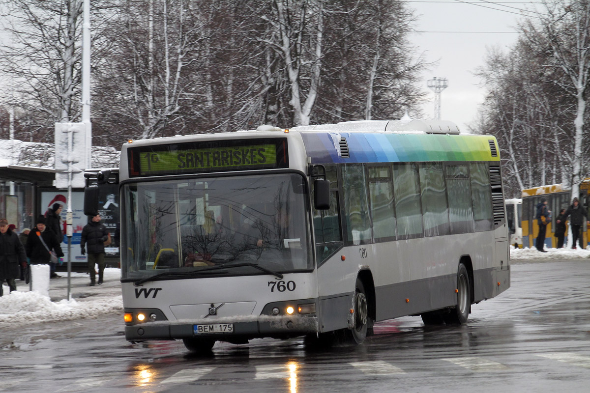 Литва, Volvo 7700 № 760