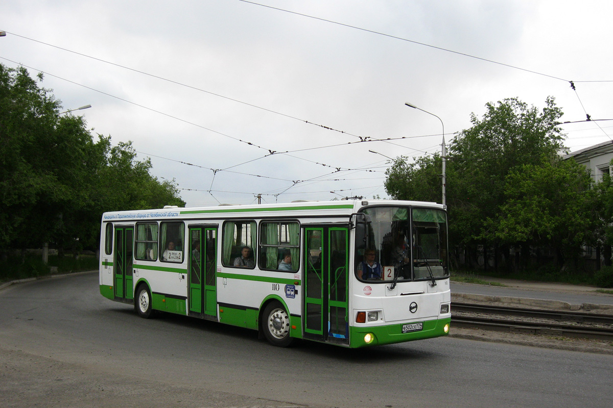 Челябинская область, ЛиАЗ-5256.35 № 110