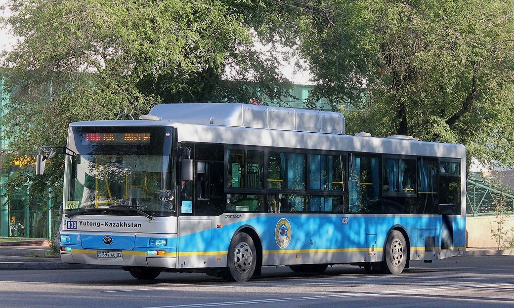 Almaty, Yutong ZK6118HGA # 839