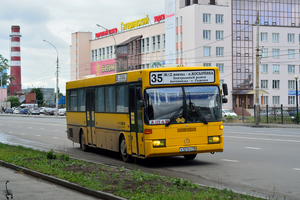 Липецкая область, Mercedes-Benz O405 № Н 121 РТ 48