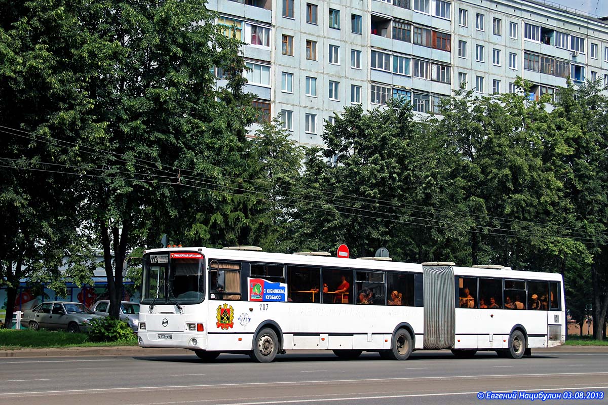 Obwód kemerowski - Kuzbas, LiAZ-6212.00 Nr 207