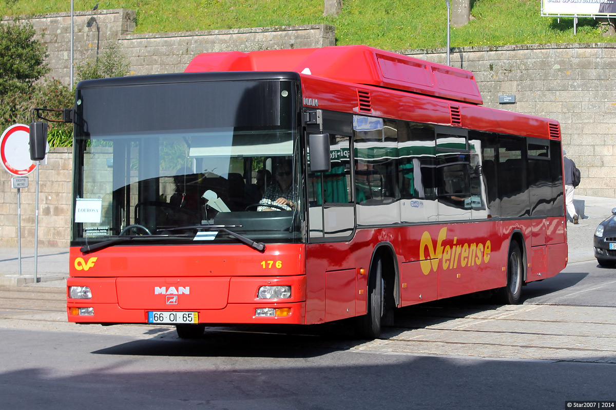 Португалия, MAN A20 NÜ313 CNG № 176