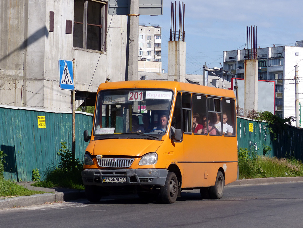 Киев, БАЗ-2215 "Дельфин" № AA 5698 MX