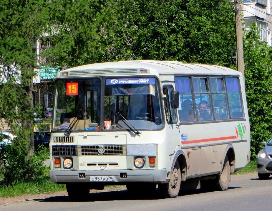 Свердловская область, ПАЗ-32054 № С 957 АВ 96