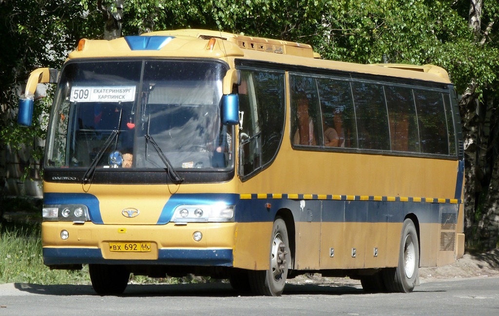 Свердловская область, Daewoo BH117H Royal Cruistar № ВХ 692 66