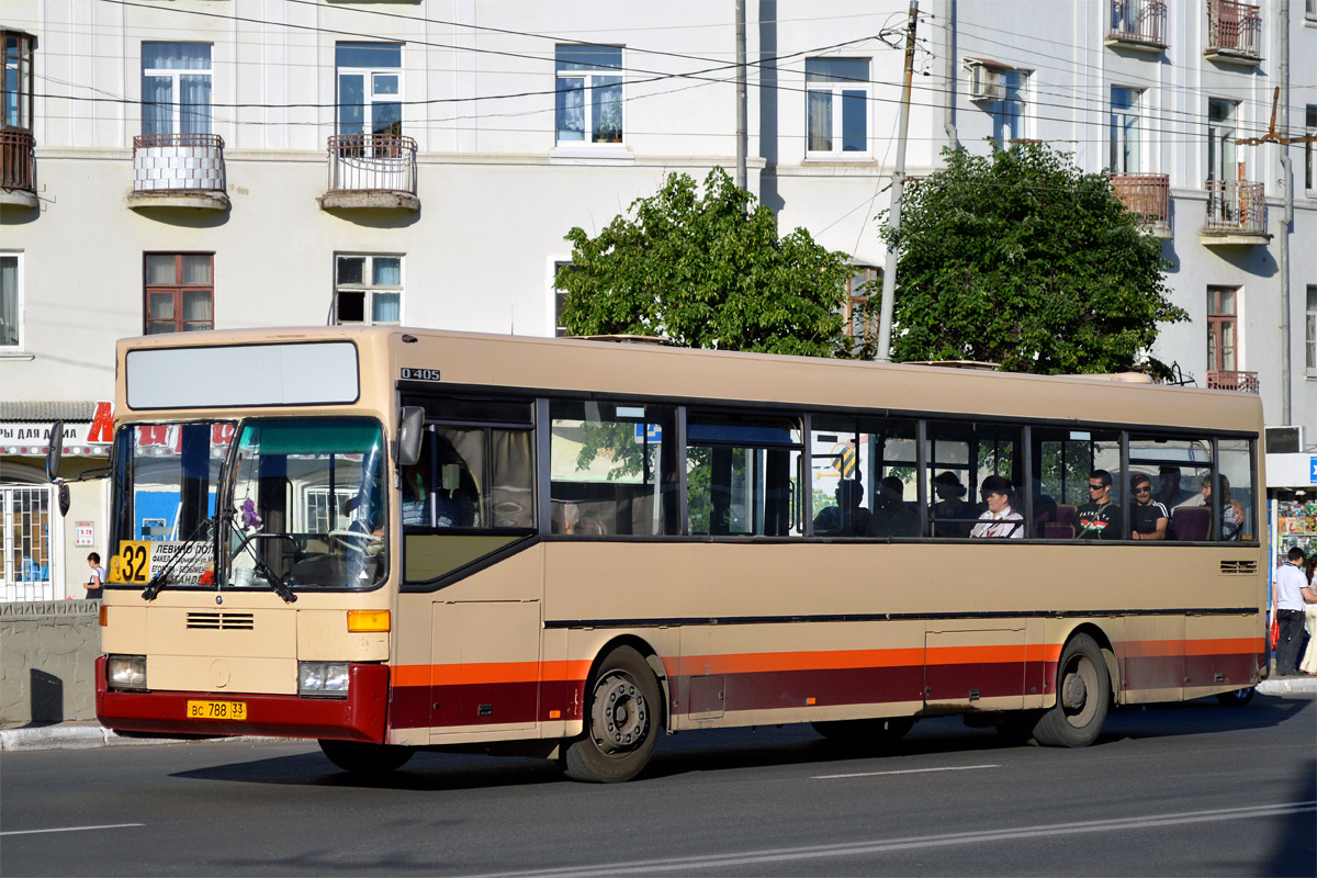 Владимирская область, Mercedes-Benz O405 № ВС 788 33