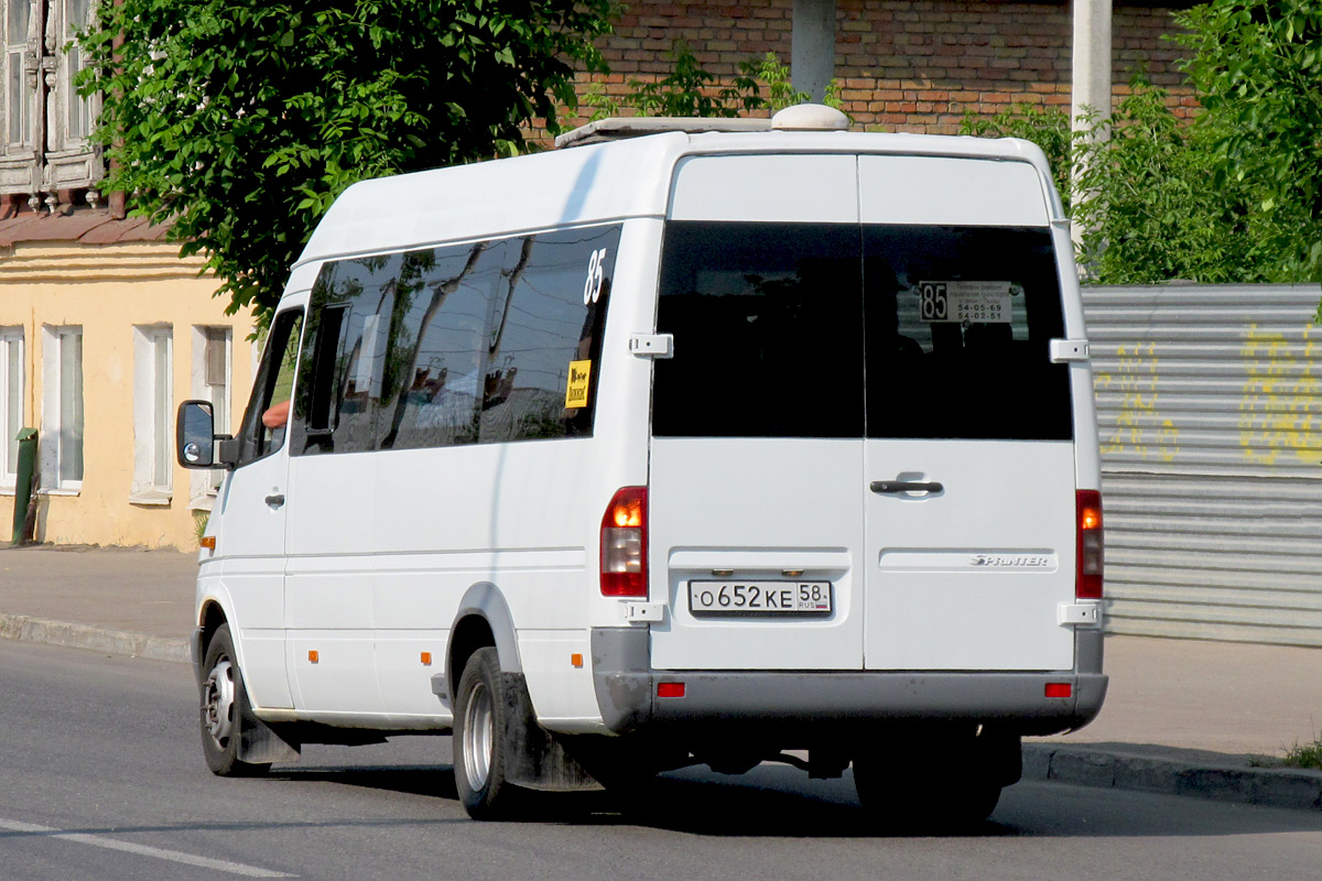 Пензенская область, Самотлор-НН-323770 (MB Sprinter 411CDI) № О 652 КЕ 58