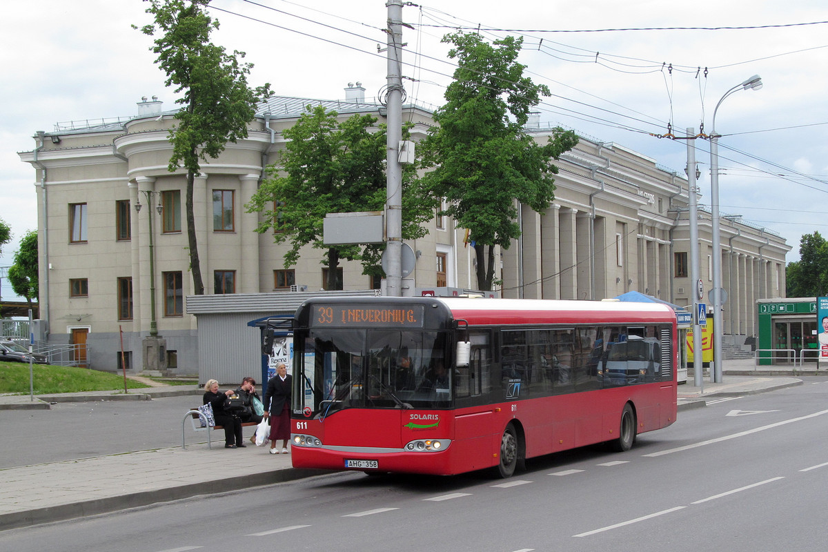 Литва, Solaris Urbino II 12 № 611