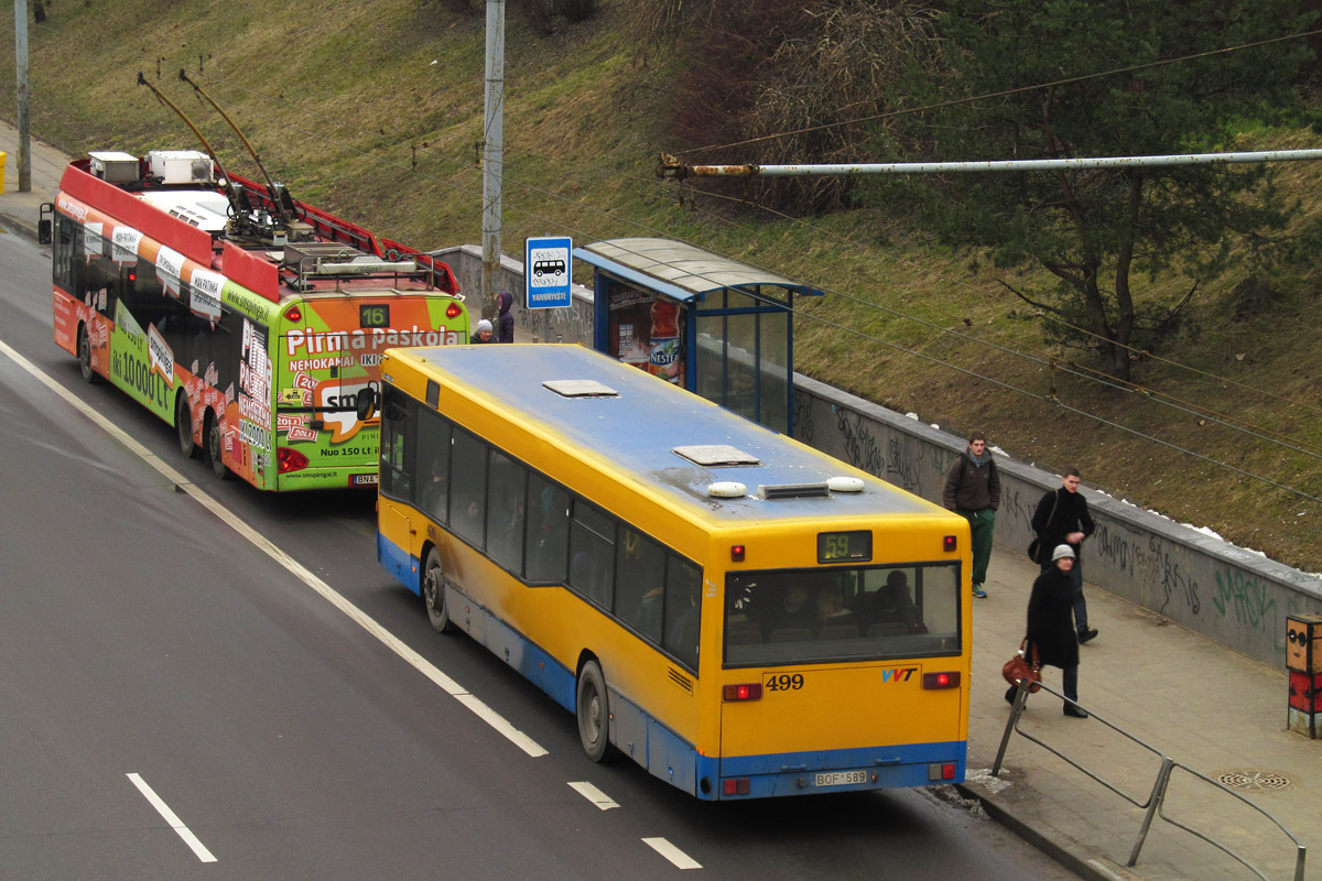 Литва, Mercedes-Benz O405N2 № 499