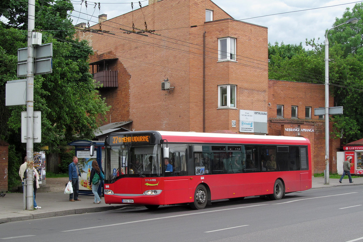 Литва, Solaris Urbino II 12 № 644