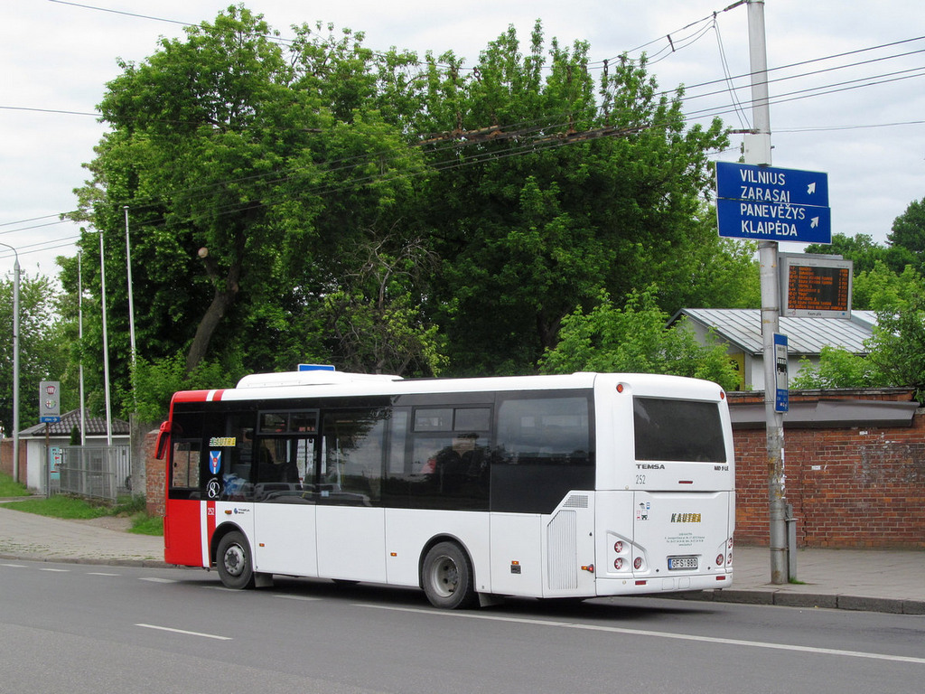 Литва, TEMSA MD9 LE № 252