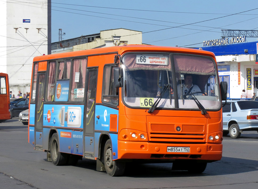 Нижегородская область, ПАЗ-320402-05 № М 855 АТ 152