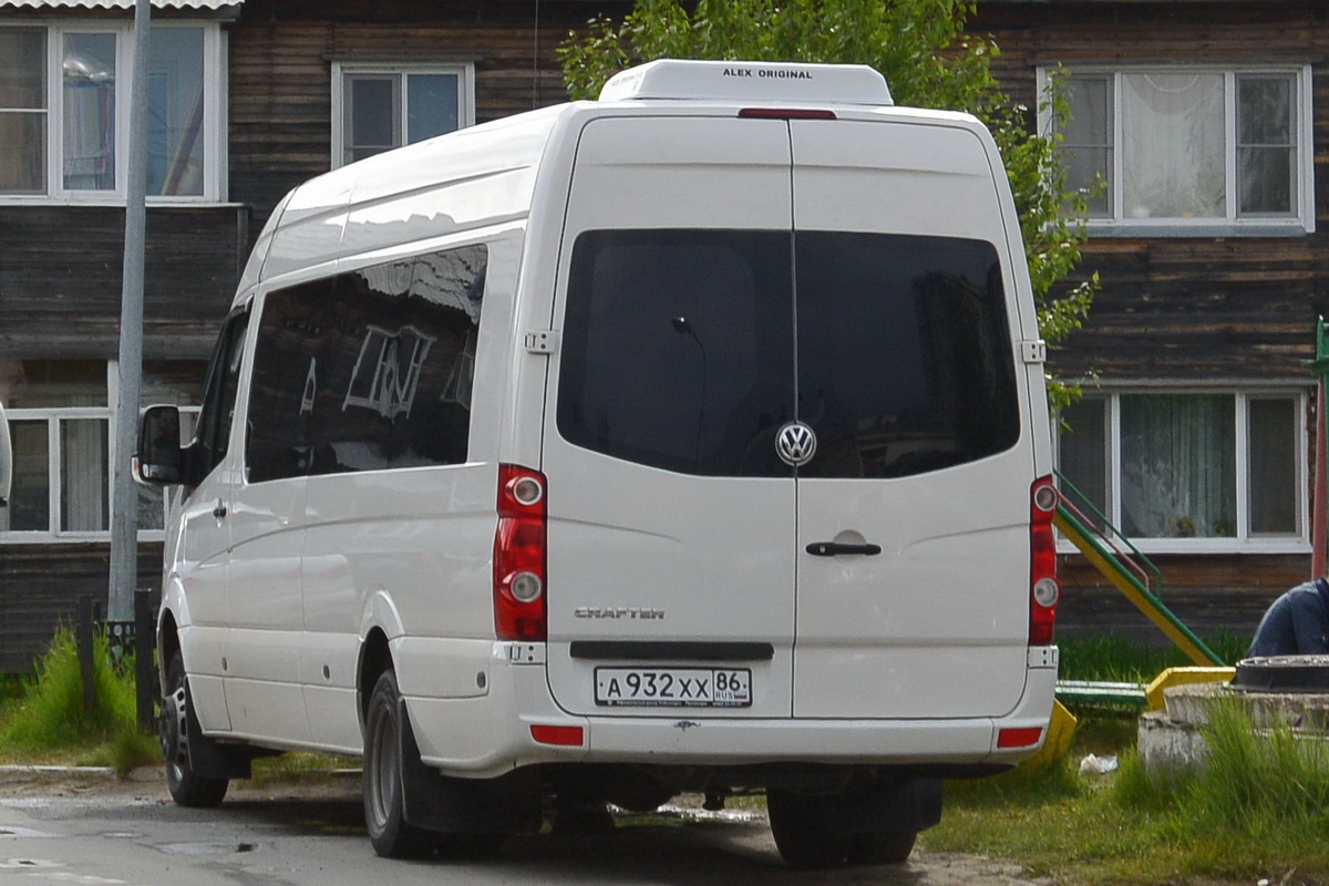 Ханты-Мансийский АО, Volkswagen Crafter № А 932 ХХ 86