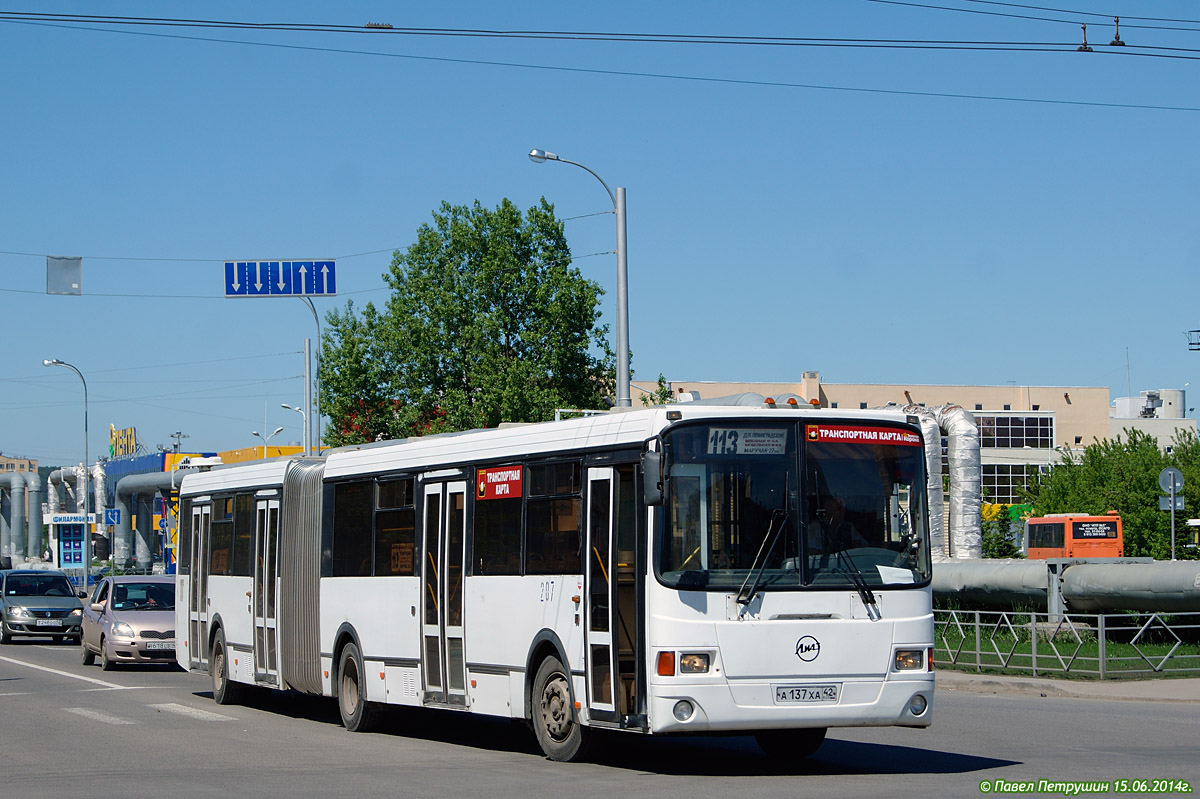 Kemerovo region - Kuzbass, LiAZ-6212.00 Nr. 207