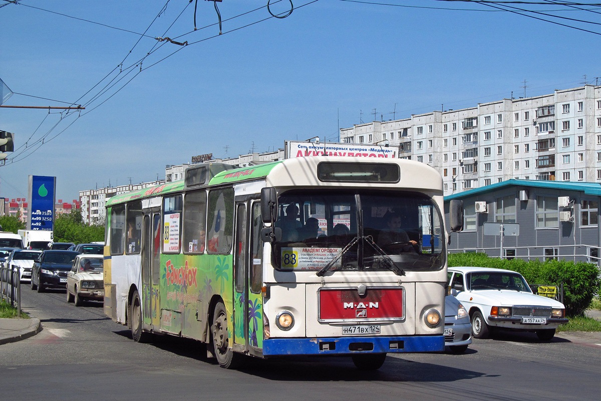 Krasnoyarsk region, MAN 192 SL200 # Н 471 ВХ 124