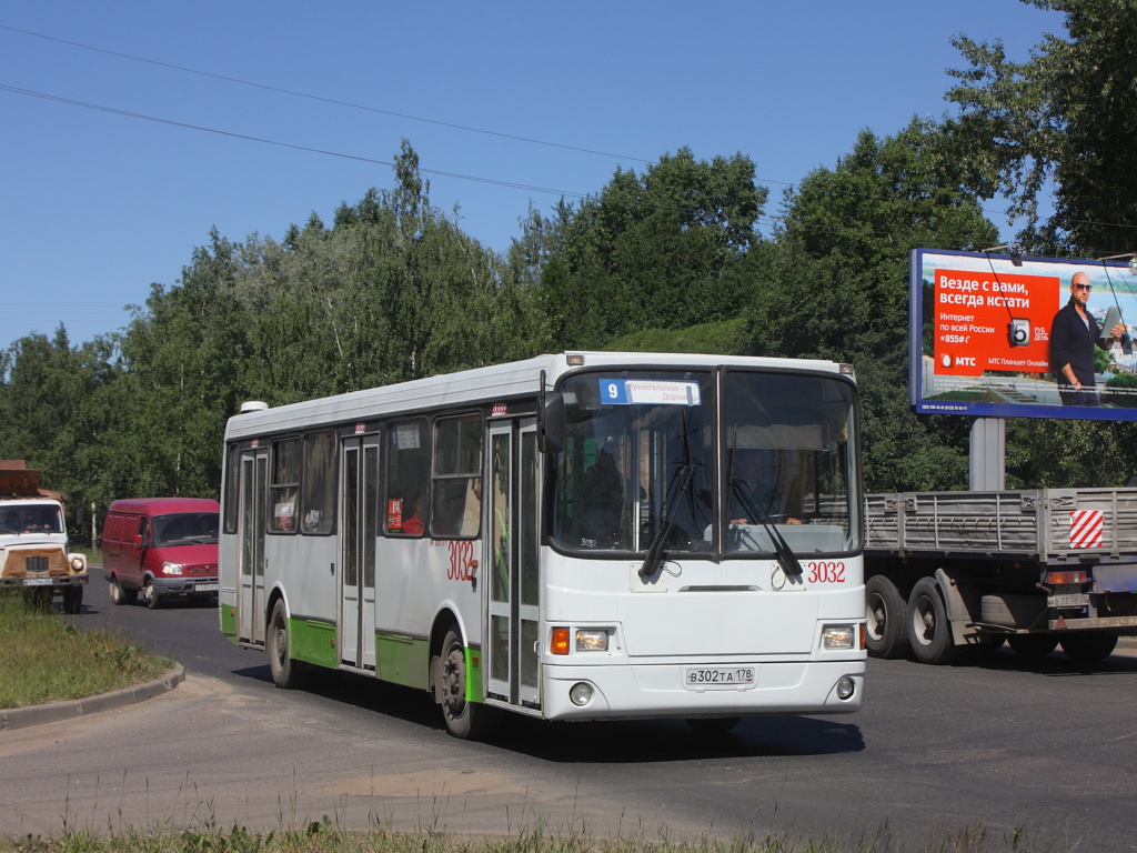 Вологодская область, ЛиАЗ-5256.25 № 3032